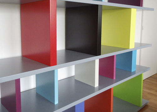 Libreria modulare - TU-LIS-PIED - Les Pieds sur la Table ® - contemporanea / contract / in MDF