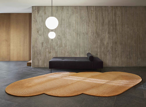 Tappeto contemporaneo - Giro - GAN RUGS - a righe / in lana / tufted a mano
