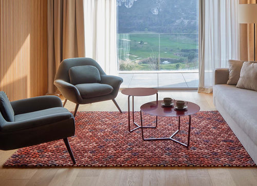 Tappeto contemporaneo - Chimos - GAN RUGS - a motivi / in lana / in cotone