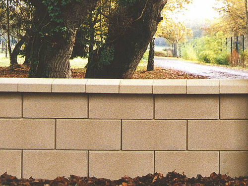 Blocco di calcestruzzo forato - GARDEN® - Perin - per muro di contenimento / ad alte prestazioni / facciavista