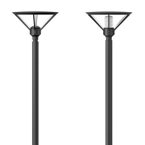 Lampione urbano - ANESTI - LIGMAN Lighting Company Limited - contemporaneo / in alluminio / in acciaio inossidabile