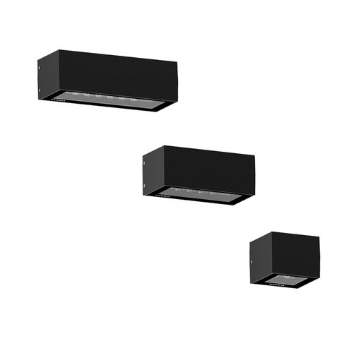 Applique contemporanea - LEEDS - LIGMAN Lighting Company Limited - da esterno / in acciaio inossidabile / in vetro