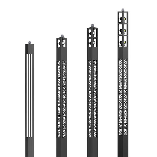 Colonna luminosa contemporanea - VANCOUVER - LIGMAN Lighting Company Limited - in alluminio / in alluminio estruso / in vetro temprato