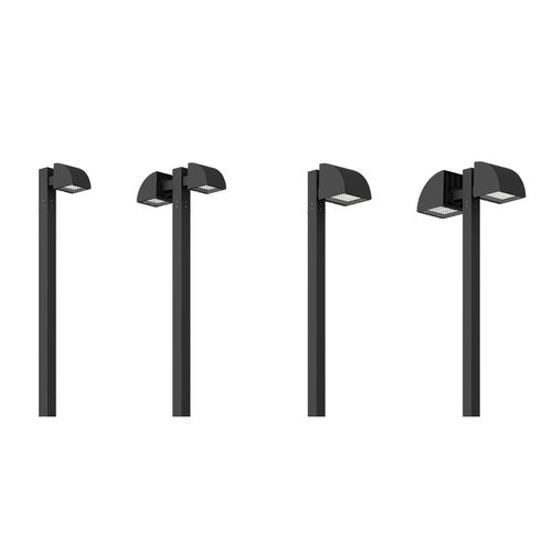 Lampione urbano - QUARTER - LIGMAN Lighting Company Limited - contemporaneo / in acciaio inossidabile / in PMMA