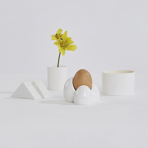 Räder Design Set Portauovo Better Together - Vassoio In Legno Con Cucchiaio E Saliera, Per Colazione Perfetta - 2