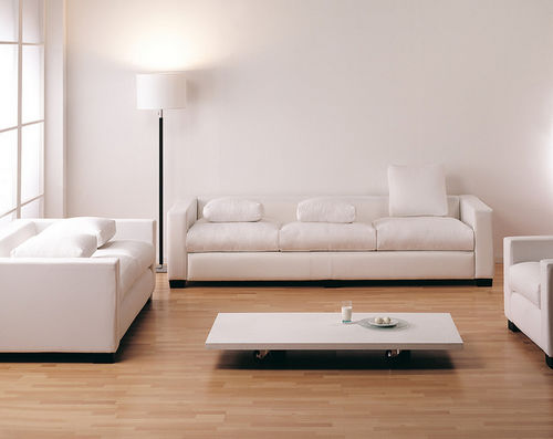 Divano contemporaneo - Shaheen Special - PAU - in tessuto / bianco / in legno