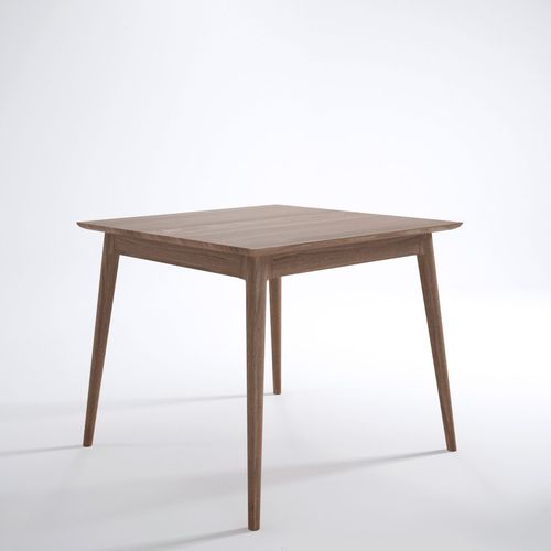 Tavolo da pranzo contemporaneo - VI13 - Karpenter - in rovere / in teak / con supporto in legno massiccio