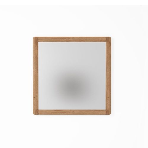 Specchio a muro - VI39 - Karpenter - contemporaneo / quadrato / in rovere
