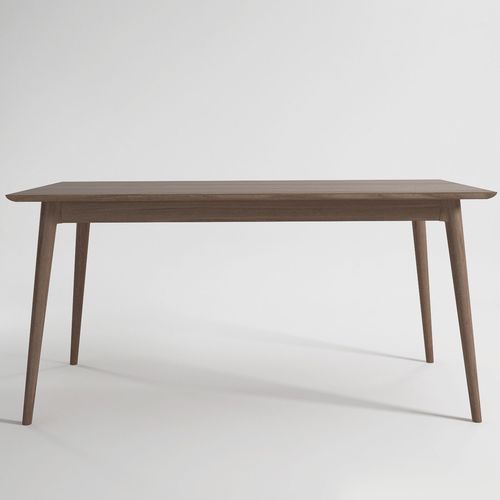 Tavolo da pranzo contemporaneo - VI08 - Karpenter - in rovere / in teak / con supporto in legno massiccio