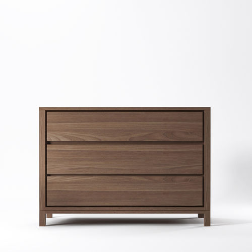 Cassettone contemporaneo - SO13 - Karpenter - in rovere / in legno massiccio / in teak