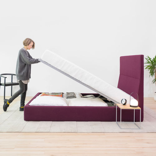 Letto king size - EVEREST - BENSEN - queen size / contemporaneo / imbottito