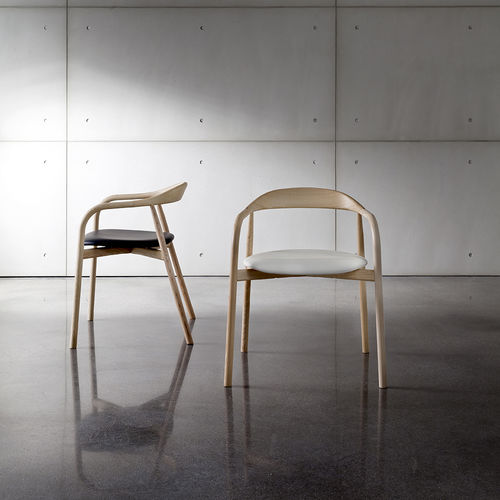 Sedia contemporanea - AUTUMN - Sovet Italia - da interno / in velluto / in pelle