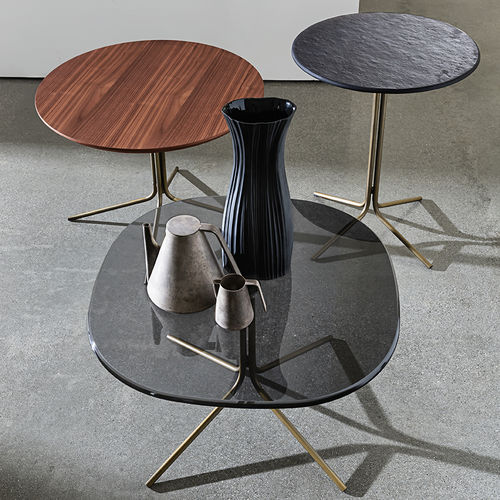 Tavolo d'appoggio contemporaneo - GENIUS - Sovet Italia - in rovere / in noce / in wengé