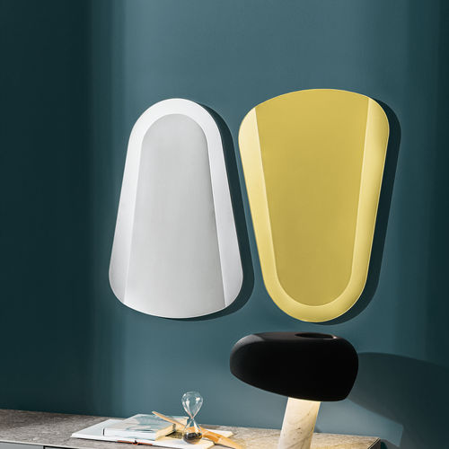 Specchio a muro - CLESSIDRA - Sovet Italia - contemporaneo / in metallo laccato / dorato