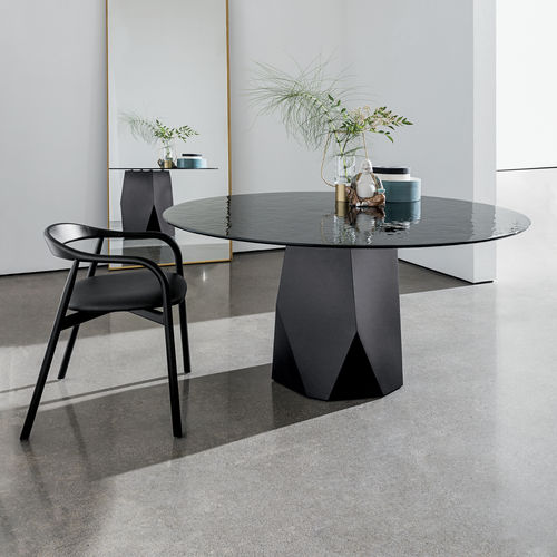 Tavolo contemporaneo - DEOD - Sovet Italia - in legno / in vetro / in ceramica