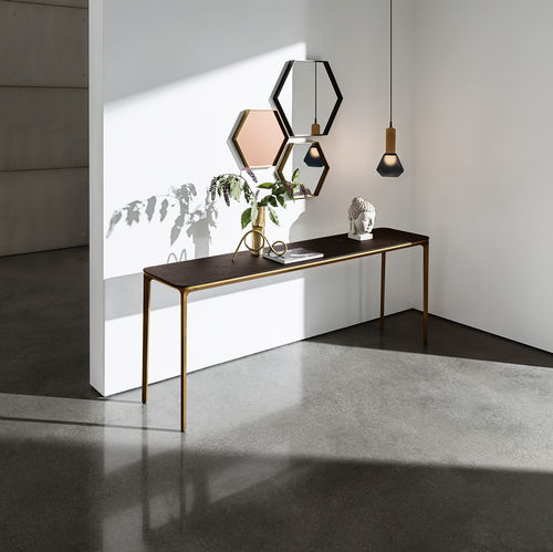 Consolle contemporanea - SLIM - Sovet Italia - in rovere / in noce / in wengé