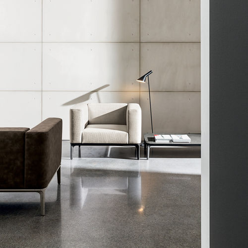 Poltrona contemporanea - SLIM - Sovet Italia - in ecopelle / in pelle / in tessuto