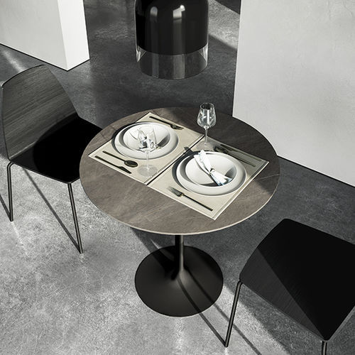 Tavolo alto contemporaneo - FLÛTE  - Sovet Italia - in HPL / in rovere / in noce