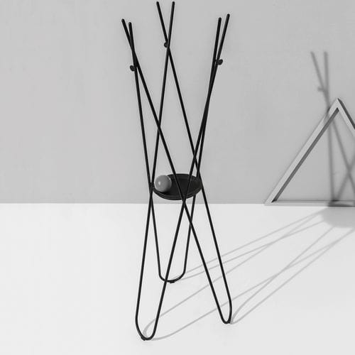 Appendiabiti da terra - WDROBE - Sovet Italia - contemporaneo / in ottone lucidato / in rame lucido