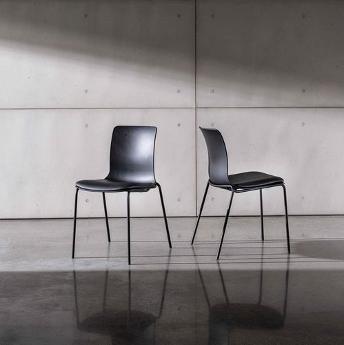 Sedia contemporanea - OLLY  - Sovet Italia - da interno / in tessuto / in pelle