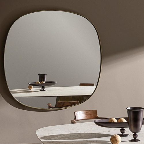 Specchio a muro - YORK - Sovet Italia - professionale / contemporaneo / ovale