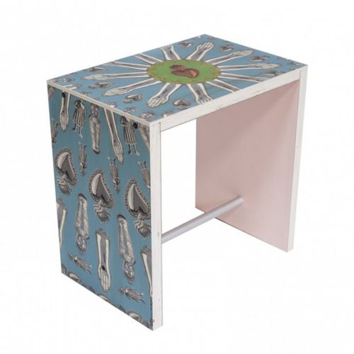 Sgabello contemporaneo - NORDICO VERACE - COVO - in laminato
