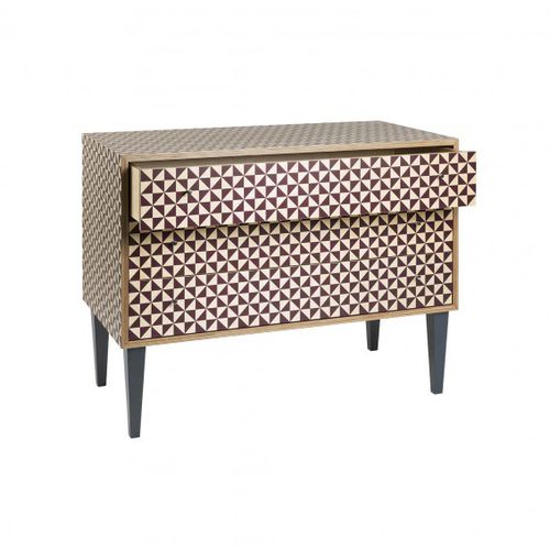 Cassettone contemporaneo - TINELLO ITALIANO - COVO - in legno / non specificato / multicolore