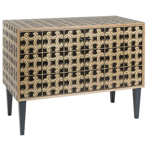 Credenza contemporanea - TINELLO ITALIANO - COVO - in legno / per uso contract / multicolore