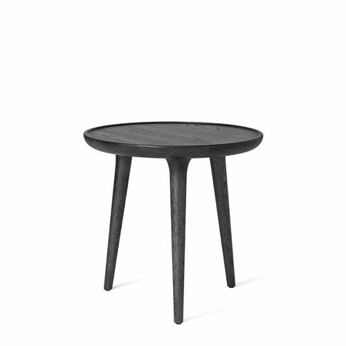 Tavolino basso contemporaneo - ACCENT - Mater Design - in rovere / con supporto in quercia / rotondo