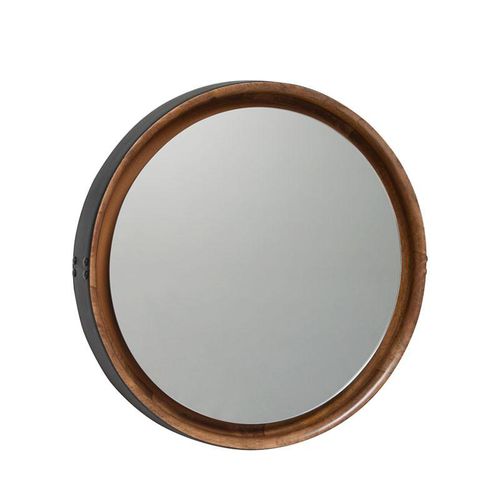 Specchio a muro - SOPHIE - Mater Design - contemporaneo / rotondo / in legno