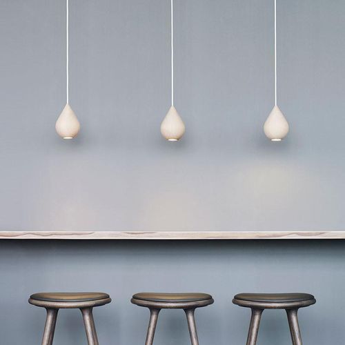 Lampada a sospensione - LIUKU BASE - Mater Design - in legno / contemporanea / con cavo