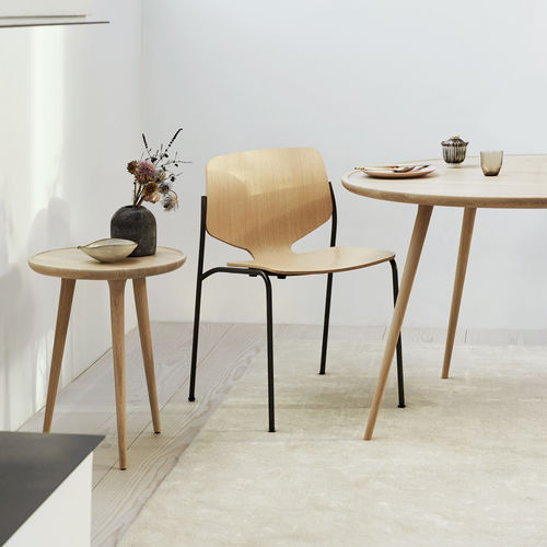 Sedia da pranzo contemporanea - NOVA - Mater Design - da interno / in faggio / impiallacciata in legno