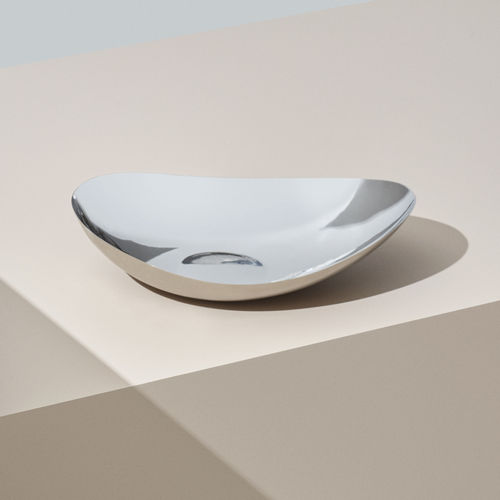 Ciotola in acciaio inossidabile lucido - ORGANIC - Mater Design - contract / contemporanea / fatta a mano