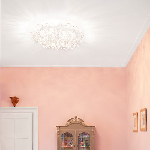 Plafoniera contemporanea - ICY LADY : ILP80W - Brand van Egmond - in acciaio / alogena / da interno