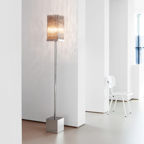 Lampada da terra - BROOM : BF195ST - Brand van Egmond - in acciaio inossidabile / contemporanea / con cavo