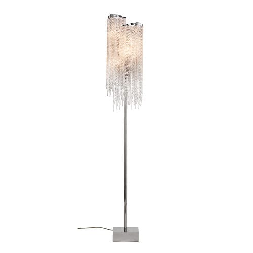 Lampada da terra - VICTORIA : VF190N - Brand van Egmond - in acciaio / in cristallo / contemporanea