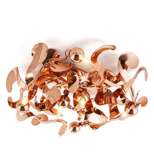 Plafoniera design originale - KELP : KELPP80 - Brand van Egmond - in rame / a incandescenza / da interno