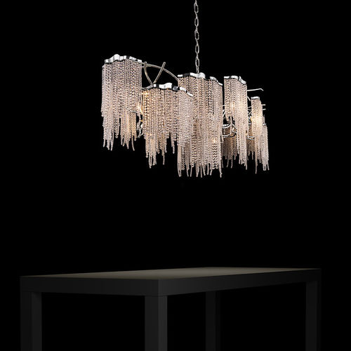 Lampadario contemporaneo - VICTORIA : VOC160N - Brand van Egmond - in vetro / in acciaio / contract