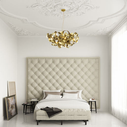 Lampadario design originale - FRACTAL - Brand van Egmond - in acciaio / contract / a incandescenza