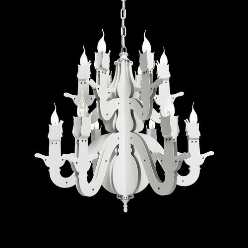 Lampadario contemporaneo - NIGHTWATCH - Brand van Egmond - in acciaio / contract / a incandescenza