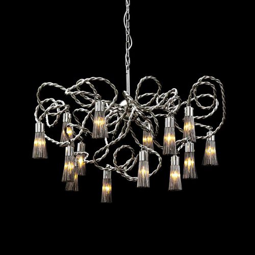 Lampadario design originale - SULTANS OF SWING : SOSC100N - Brand van Egmond - in acciaio / contract / a incandescenza
