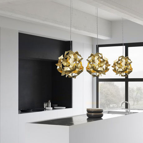 Lampada a sospensione - FRACTAL CLOUD - Brand van Egmond - in ottone / contemporanea / senza fili