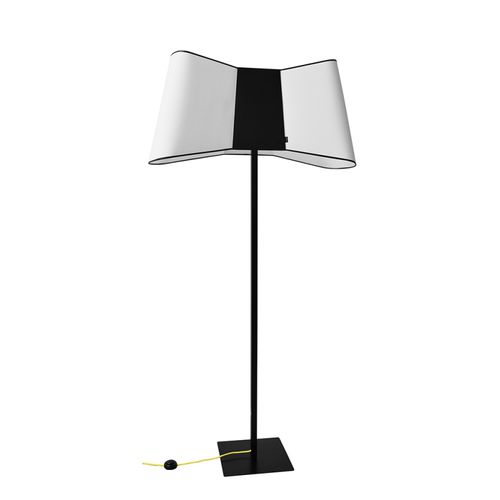 Lampada da terra - COUTURE - Designheure - in acciaio laccato / in tessuto / contemporanea