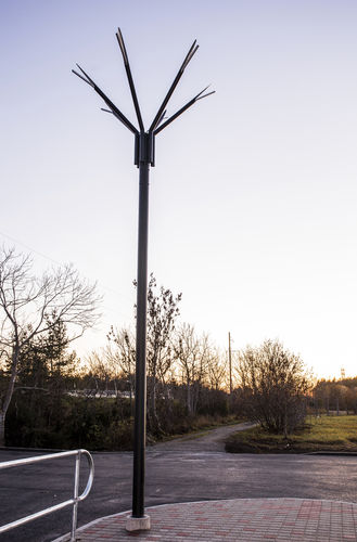 Lampione urbano - CORNFLOWER URBAN LIGHT - Keha3  - da giardino / contemporaneo / in acciaio galvanizzato