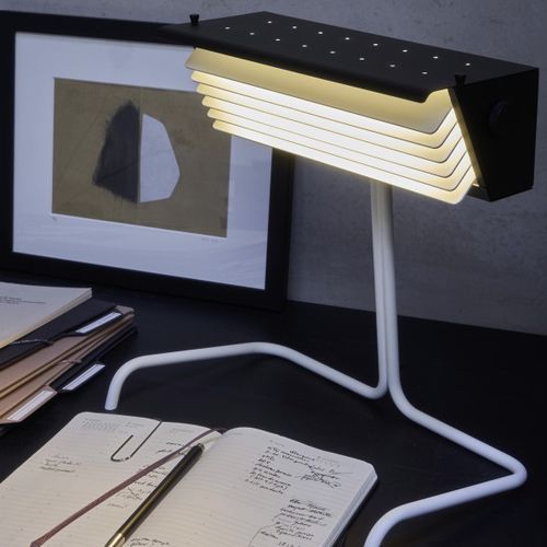 Lampada da tavolo - BINY - DCW éditions - in alluminio / in acciaio / contemporanea