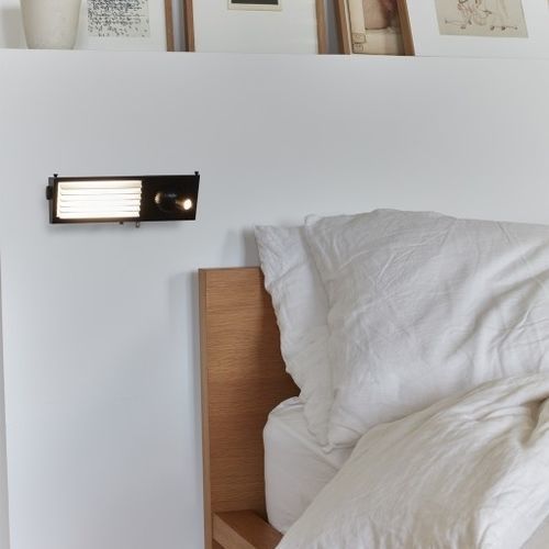 Applique contemporanea - BINY BEDSIDE - DCW éditions - da interno / in alluminio / in acciaio