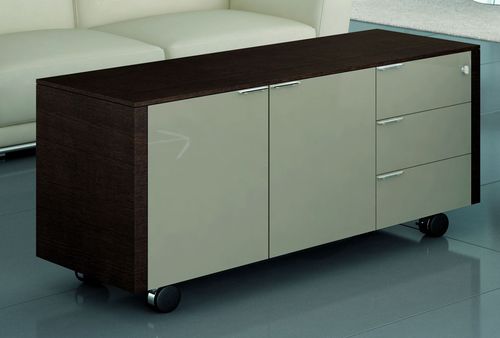 Armadio classificatore basso - METAR - Bralco - alto / in rovere / in legno laccato