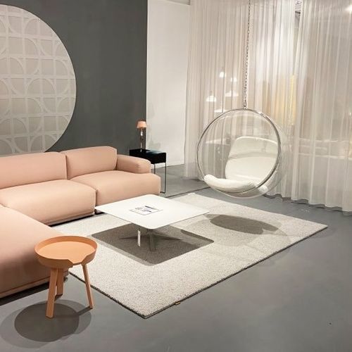 Tappeto contemporaneo - TOSH - B.I.C. Luxury Carpets - a tinta unita / in lana / rettangolare