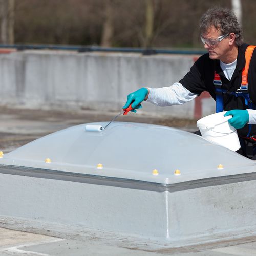 Intonaco di protezione - KEMPEROL FALLSTOP - KEMPER SYSTEM - per tetto / sintetico
