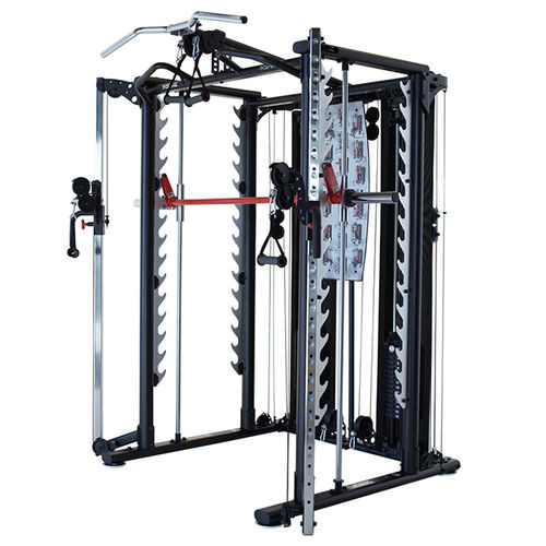Attrezzo da allenamento multifunzione - SMITH CAGE SYSTEM - Johnson Fitness - a cavo / da interno